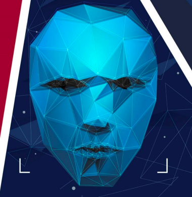 face showing metrics for measurement by artificial intelligence scanners