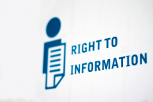 Right to Information logo on a white background